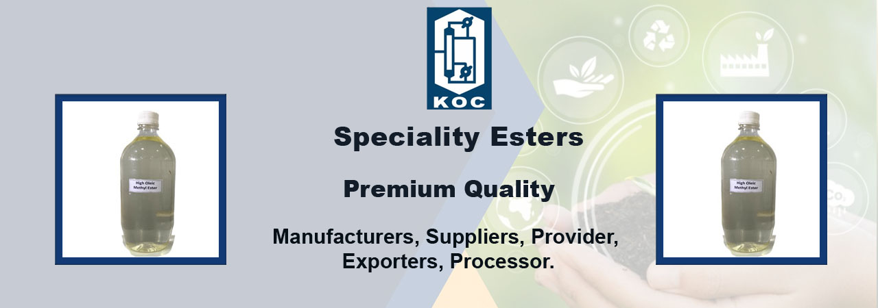 Speciality Esters